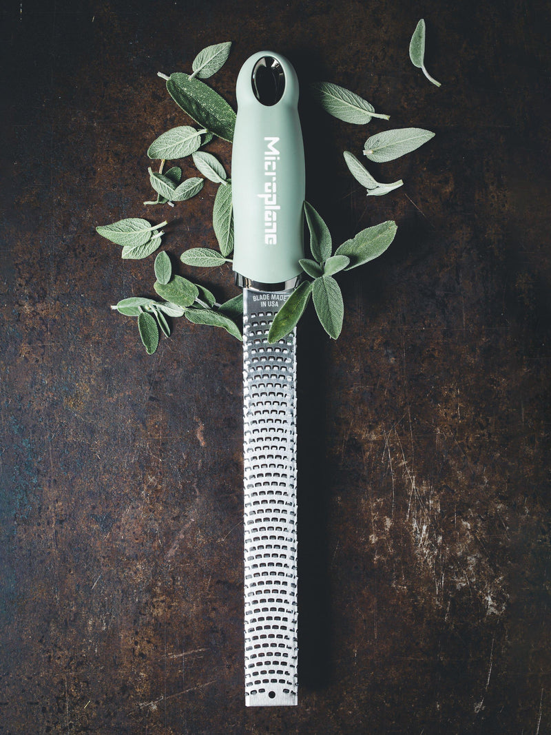 Microplane classic zester grater for culinary use, imported from the UK