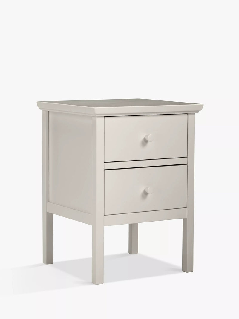 John Lewis Wilton 2 Drawer Bedside Cabinet