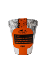 John Lewis Traeger EZ-Clean BBQ Grease & Ash Keg Liners Pack of 5- Buy online at McGrocer