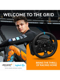 Logitech G923 TRUEFORCE racing wheel and pedals (British brand)
