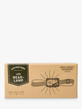 Gentlemen's Hardware head torch army green, imported from the UK