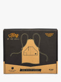 Gentlemen's Hardware BBQ apron gift set with bottle opener - British product
