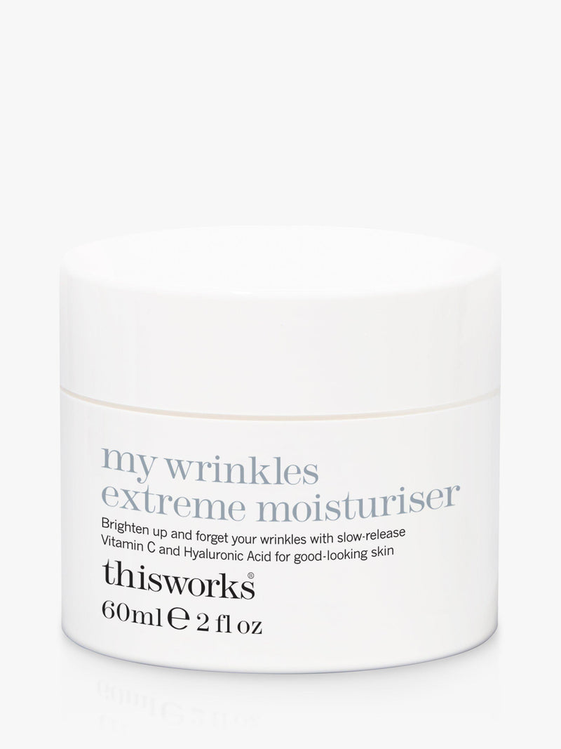 This Works My Wrinkles Extreme Moisturiser 60ml, imported from the UK