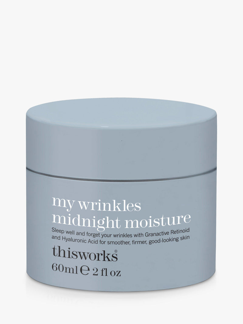 This Works My Wrinkles Midnight Moisture night cream 60ml, imported from the UK