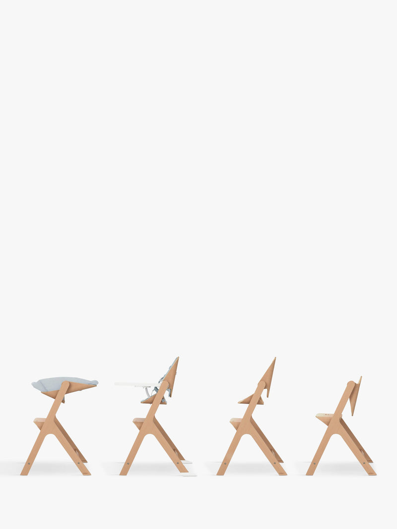 Maxi-Cosi Nesta wooden highchair with adjustable seat, imported from the UK