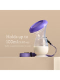 Lansinoh silicone manual breast pump with suction base, UK version
