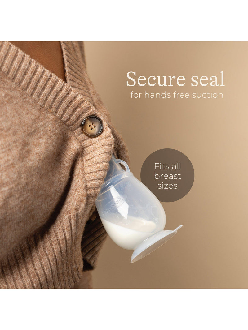 Lansinoh silicone manual breast pump with suction base, UK version