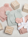 Katie Loxton baby hat and mittens gift set - British product