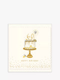 The Proper Mail Company 60th birthday card blank inside - British product