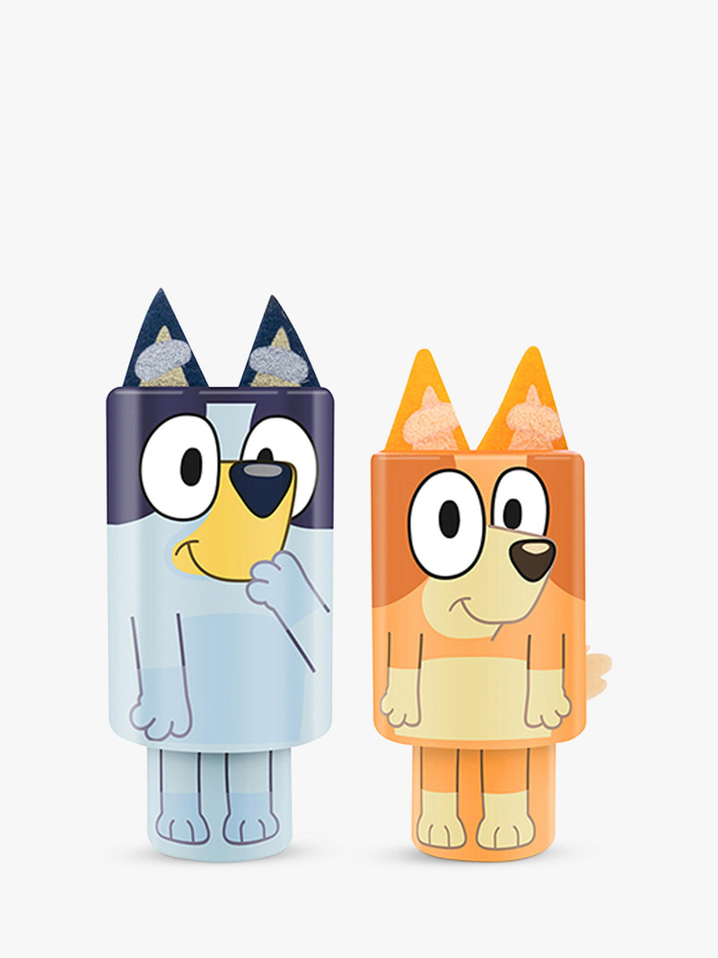 Bluey wooden character skittle set, imported from the UK