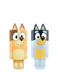 Bluey wooden character skittle set, imported from the UK