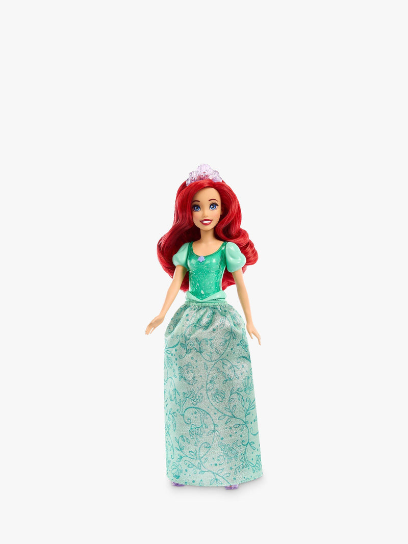 Poseable Fashion Doll with Glitter Top, Removable Skirt, and Tiara
