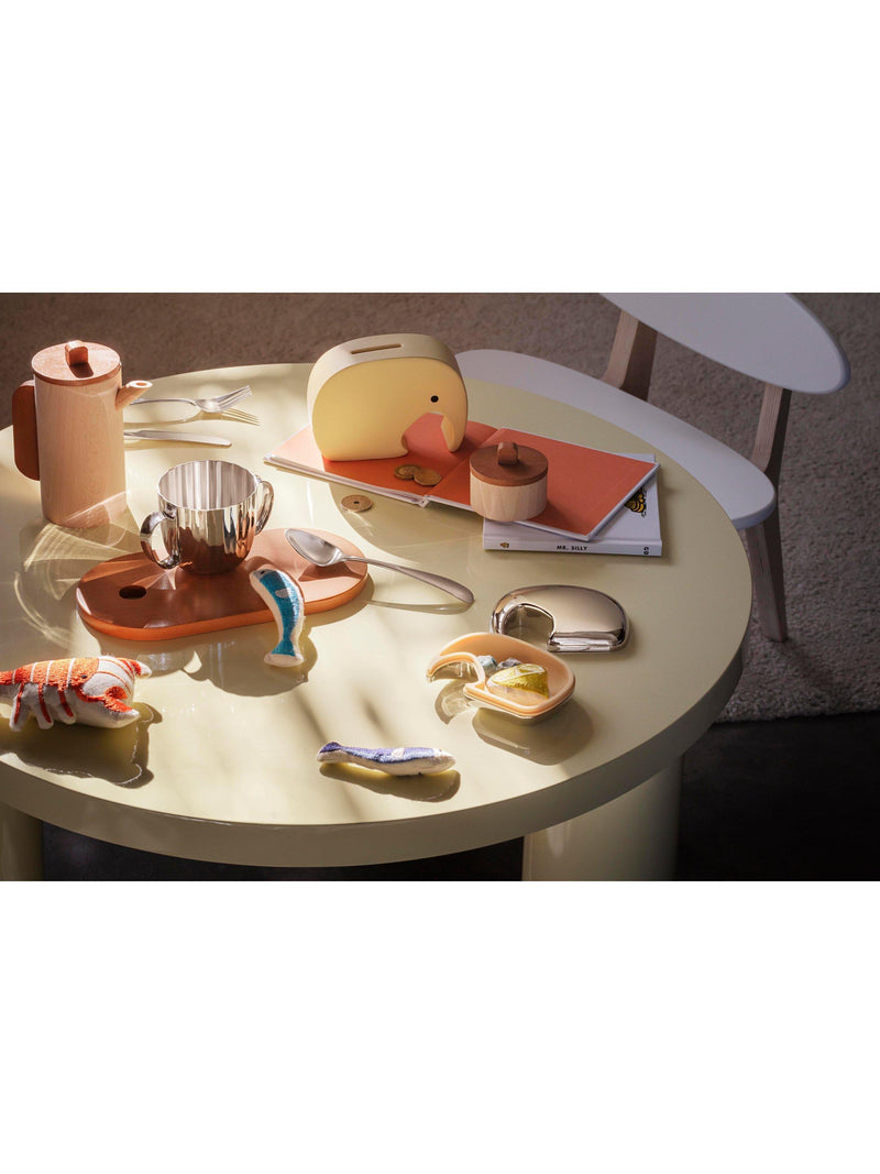 Georg Jensen elephant design stainless steel storage box, UK version