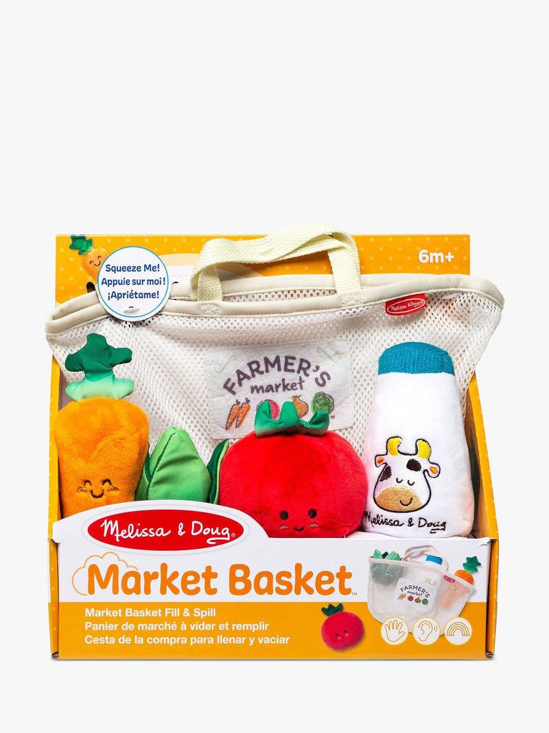Melissa & Doug market basket infant toy - British product