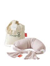 John Lewis bbhugme Nursing Pillow Pink Melange Adjustable Ergonomic Pillow- Buy online at McGrocer
