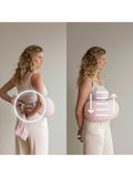 bbhugme nursing pillow pink melange - British product