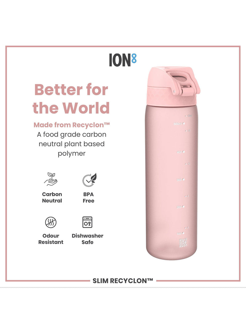 Ion8 Leak-Proof Recyclon Drinks Bottle 500ml, UK version