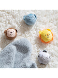 Soft rollable safari animal toy set for toddlers, imported from the UK