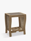 Desser Opera rattan side table light oak - British product