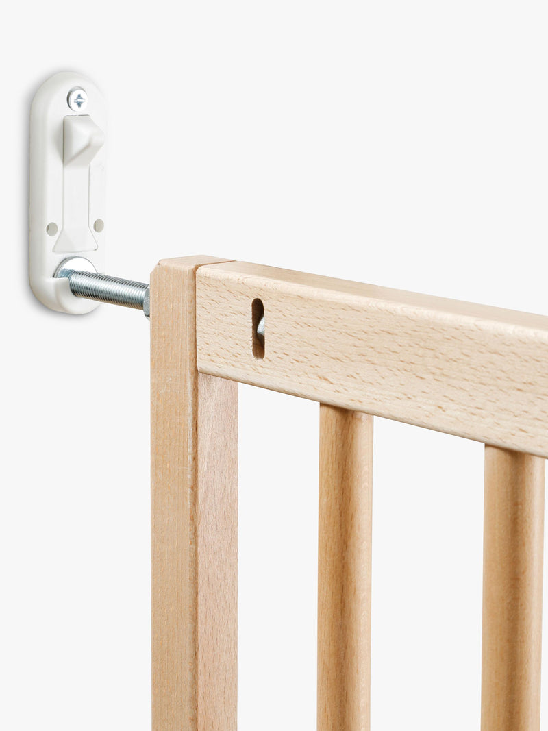 BabyDan Single Panel Wooden Safety Gate FSC Beechwood - British product
