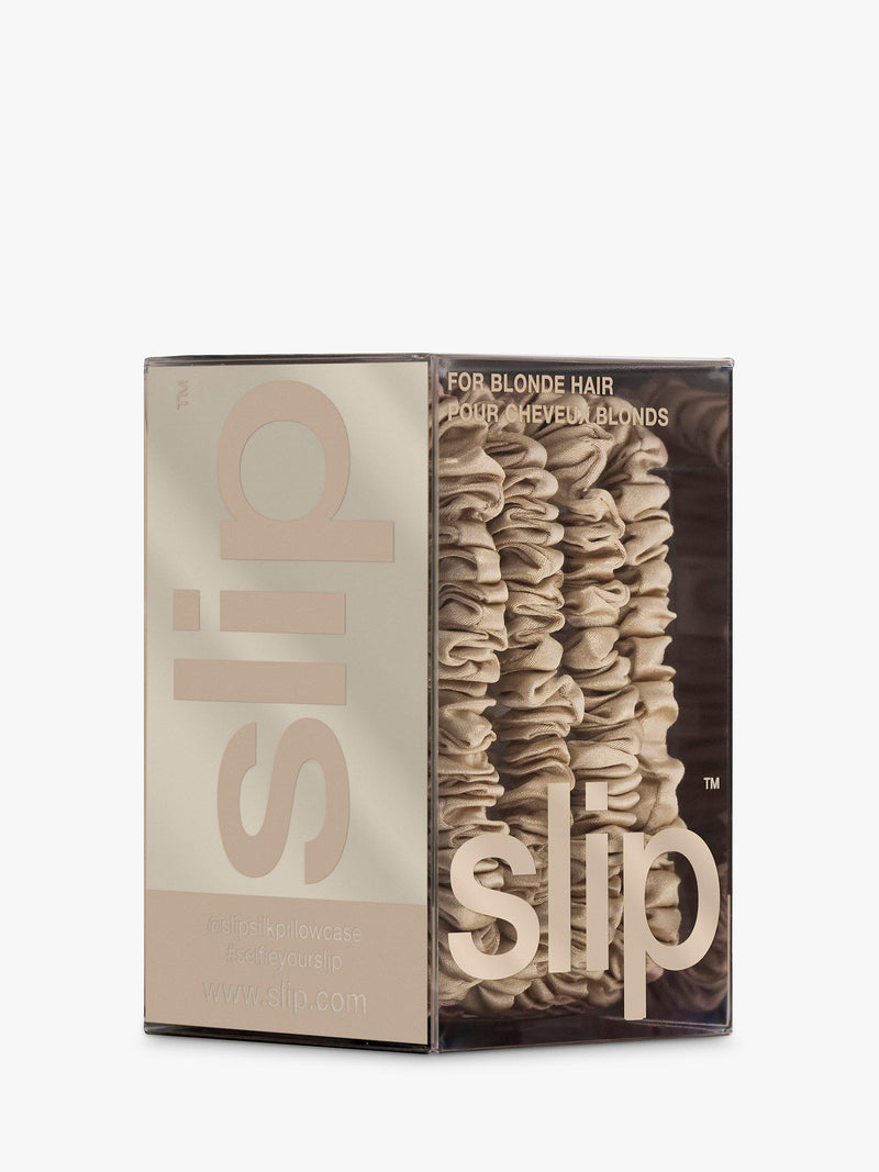 Slip pure silk skinny scrunchies set, imported from the UK