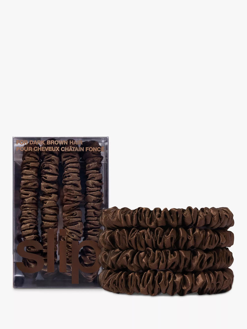 Slip Pure Silk Skinny Scrunchies Hair Ties