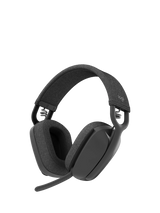 John Lewis Logitech Zone Vibe 100 Wireless Bluetooth Over-Ear Headset Graphite- Buy online at McGrocer