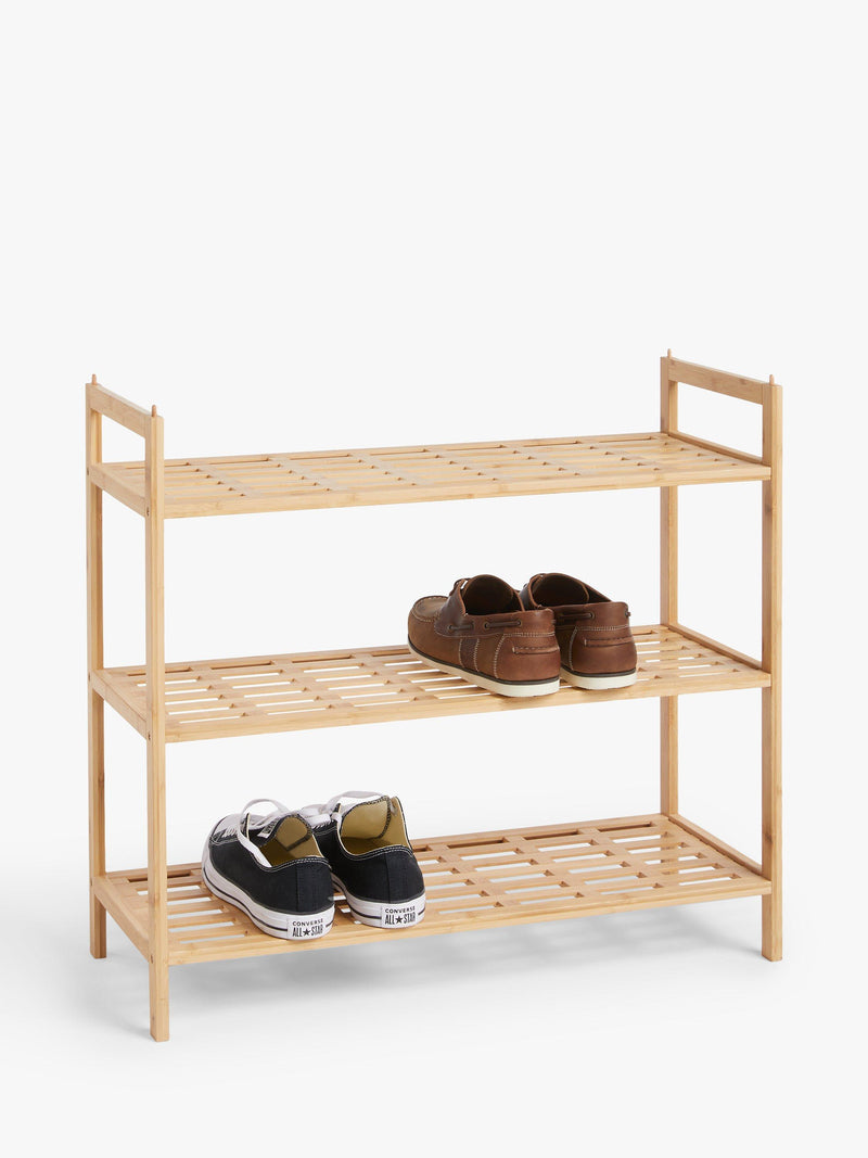 John Lewis 3 tier bamboo shoe rack (British brand)