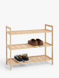 John Lewis 3 tier bamboo shoe rack (British brand)