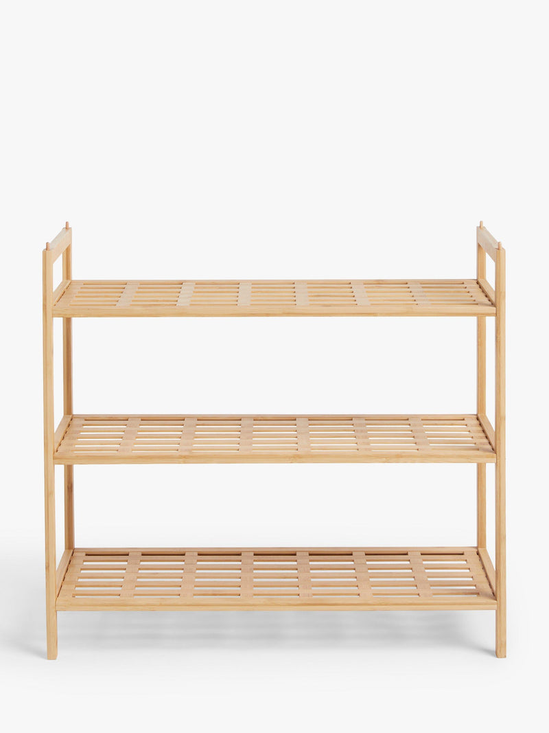 John Lewis 3 tier bamboo shoe rack (British brand)