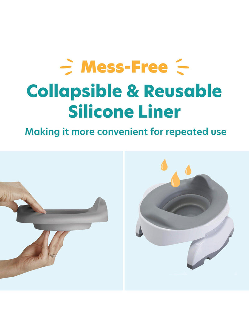 Potette reusable silicone potty liner - British product
