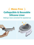 Potette reusable silicone potty liner - British product