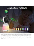 LeapFrog 1080p colour touch screen baby monitor 5.5 inch, imported from the UK
