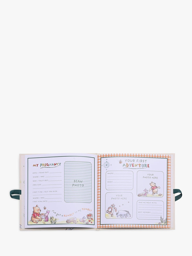 Disney Winnie the Pooh My First Memories baby record book - British product