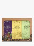 Cartwright & Butler assorted biscuit trio with three varieties including Demerara shortbread, 600g - British product