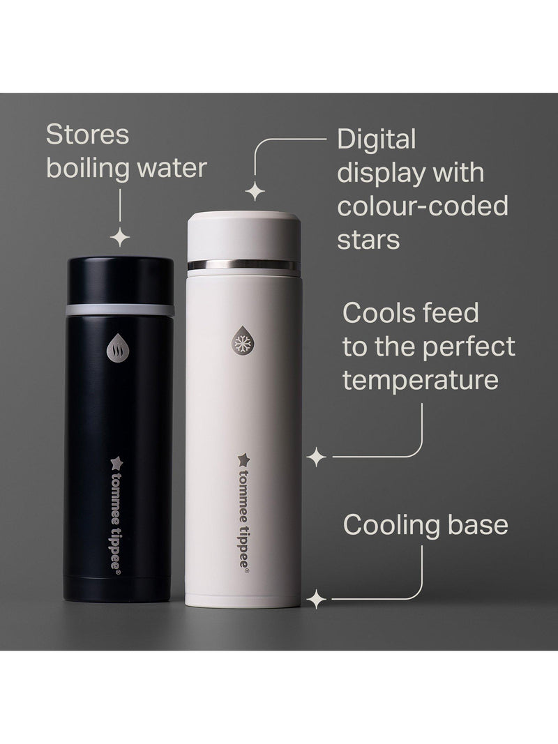 Tommee Tippee GoPrep portable formula feedmaker kit with hot and cool flasks (British brand)
