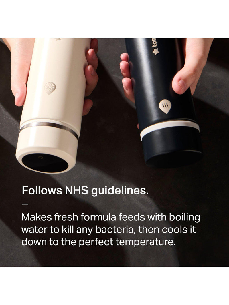 Tommee Tippee GoPrep portable formula feedmaker kit with hot and cool flasks (British brand)