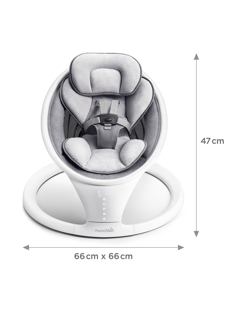 Munchkin Bluetooth baby swing lightweight, UK version