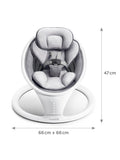 Munchkin Bluetooth baby swing lightweight, UK version