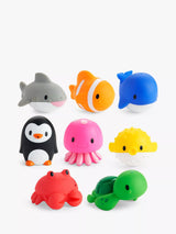 John Lewis Munchkin Ocean Squirters Bath Toy Pack of 8- Buy online at McGrocer