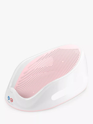 Soft Touch Bath Support for Babies, Pink/White