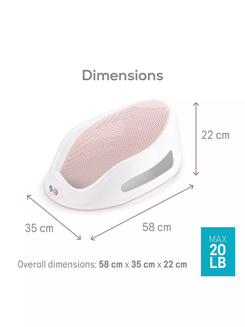 Angelcare Soft Touch Bath Support Pink/White - British product
