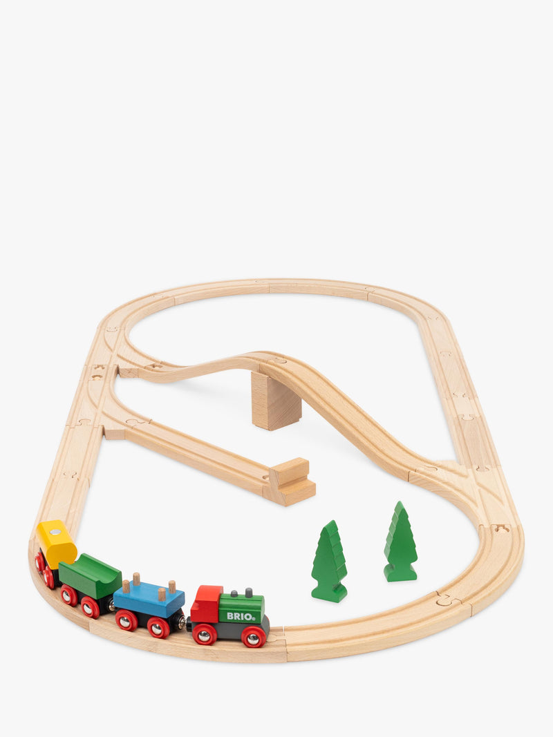 BRIO wooden train set 65th anniversary 32-piece, imported from the UK