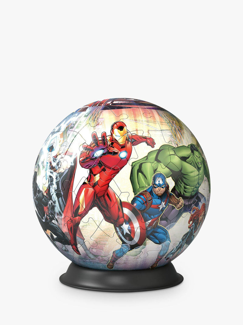 Ravensburger Disney Avengers 3D puzzle ball 72 pieces, imported from the UK