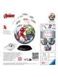 Ravensburger Disney Avengers 3D puzzle ball 72 pieces, imported from the UK
