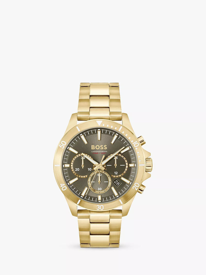 BOSS Troper chronograph watch 44mm, imported from the UK