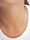 Monica Vinader paperclip chain necklace 46cm - British product