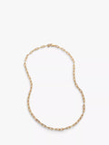 Monica Vinader paperclip chain necklace in gold 50cm (British brand)