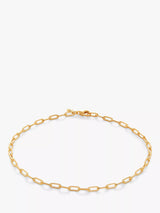 John Lewis Monica Vinader Mini Paperclip Chain Bracelet- Buy online at McGrocer
