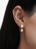 Monica Vinader Keshi Pearl Stud Earrings gold (British brand)